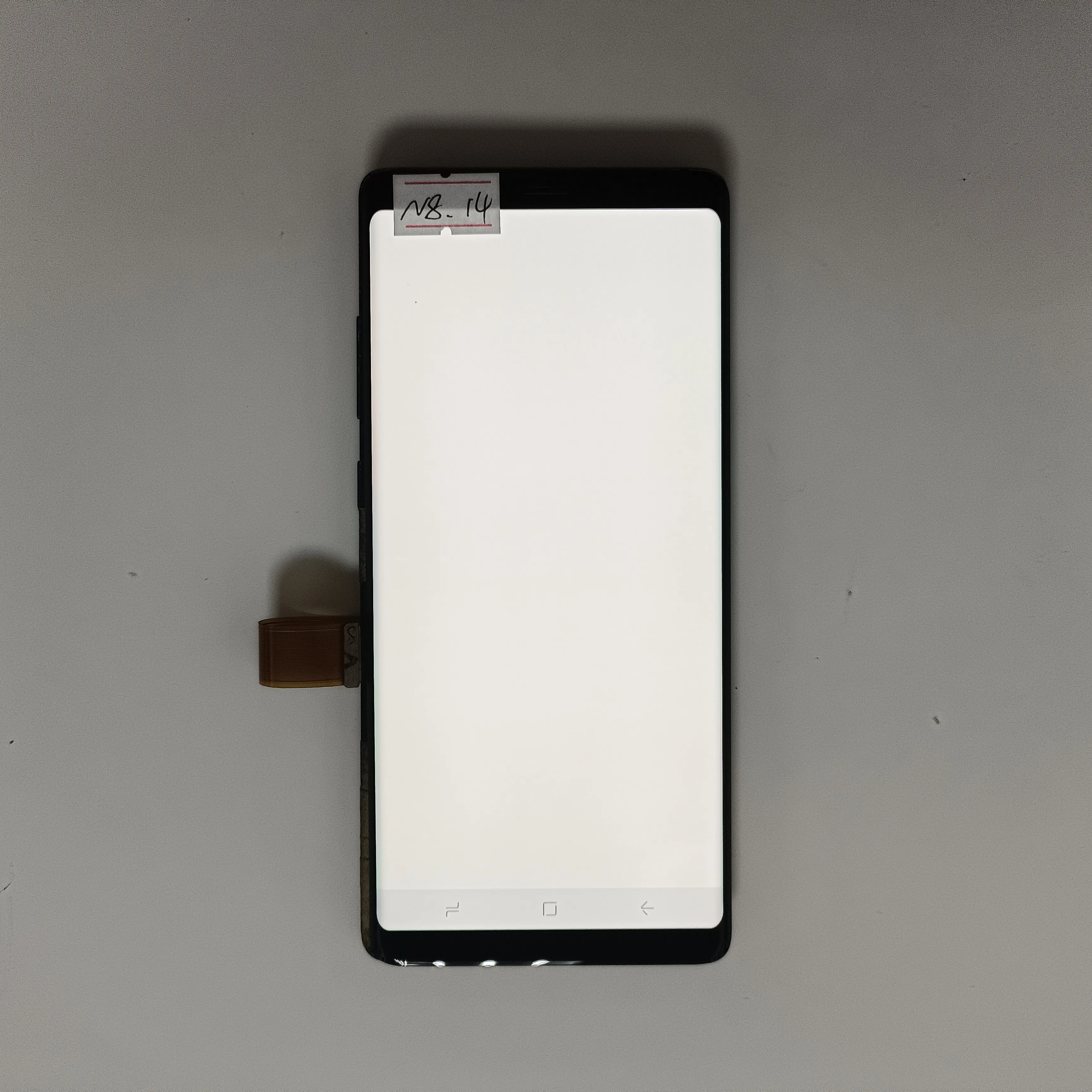 Original For Samsung Galaxy Note8 N950F Display Super AMOLED SM-N950A N950U Touch Screen Digitizer Component, With burn shadow