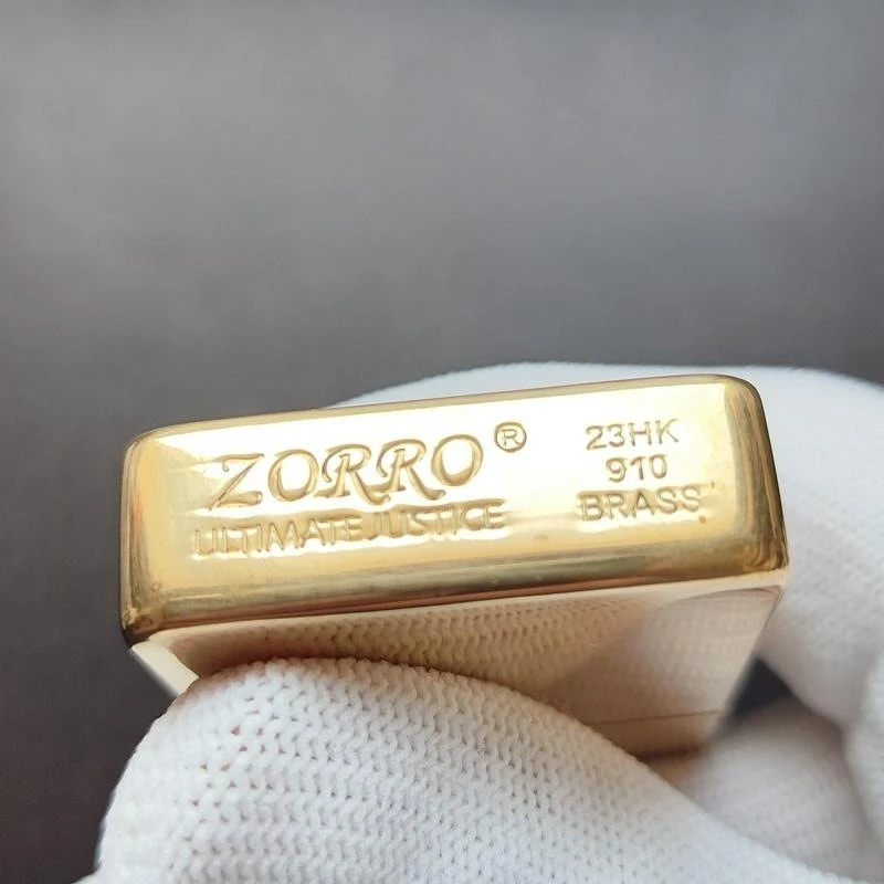 Фото Зажигалка Zorro 910 на керосине, реплика 1941 года, выполненная из оригинальной медной пластины и оригинального медного механизма, в стиле военных самолетов. №3