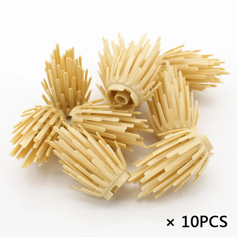 Кубики Moc 6064 кубики с колючьими растениями 2x2x4 развивающие строительные блоки для