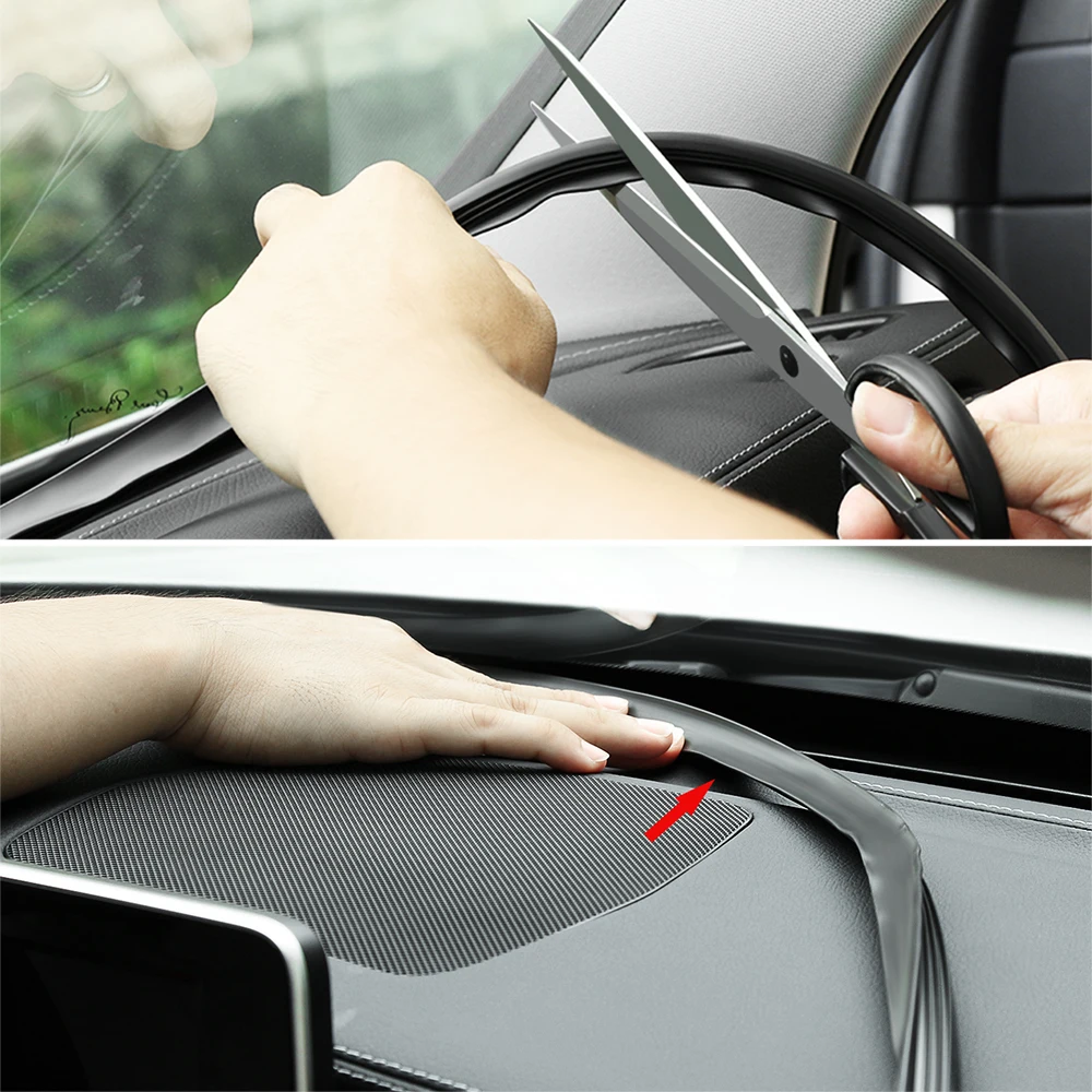 Автомобильная наклейка уплотнительные полосы для приборной панели Nissan
