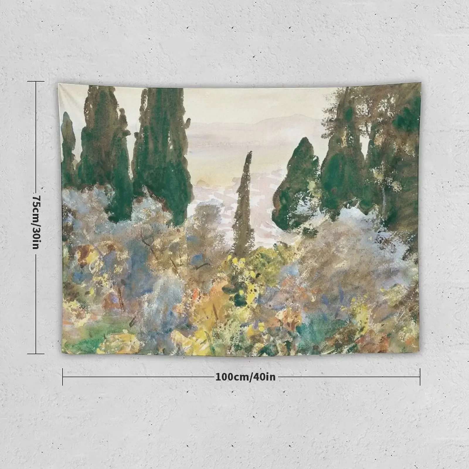 Гранада (1912) Джон певица серебро гобелен украшение для гостиной настенный Декор