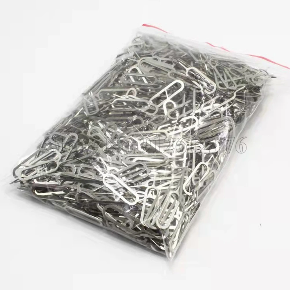 

Universal 10000 Pcs/Lot Sim Card Tray Remover Eject Ejector Pin Key Open Tool For iPhone Samsung Huawei Xiaomi etc.