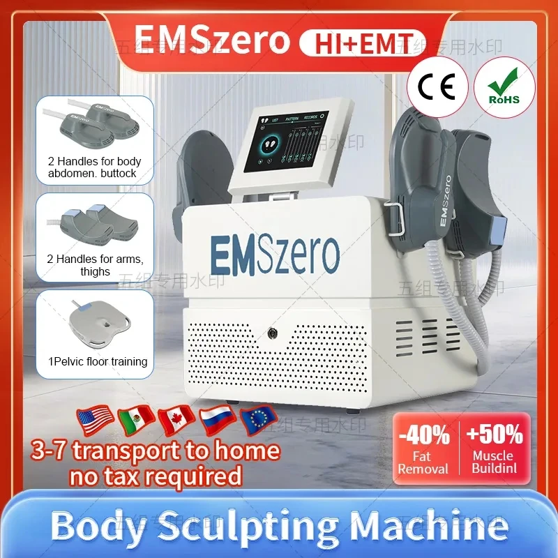 

DLS-EMSlim 14Tesla RF 6500W Body EMS Sculpting Machine Emszero Neo Professional 200HZ Stimulation Fat Remova Butt Build Slimming