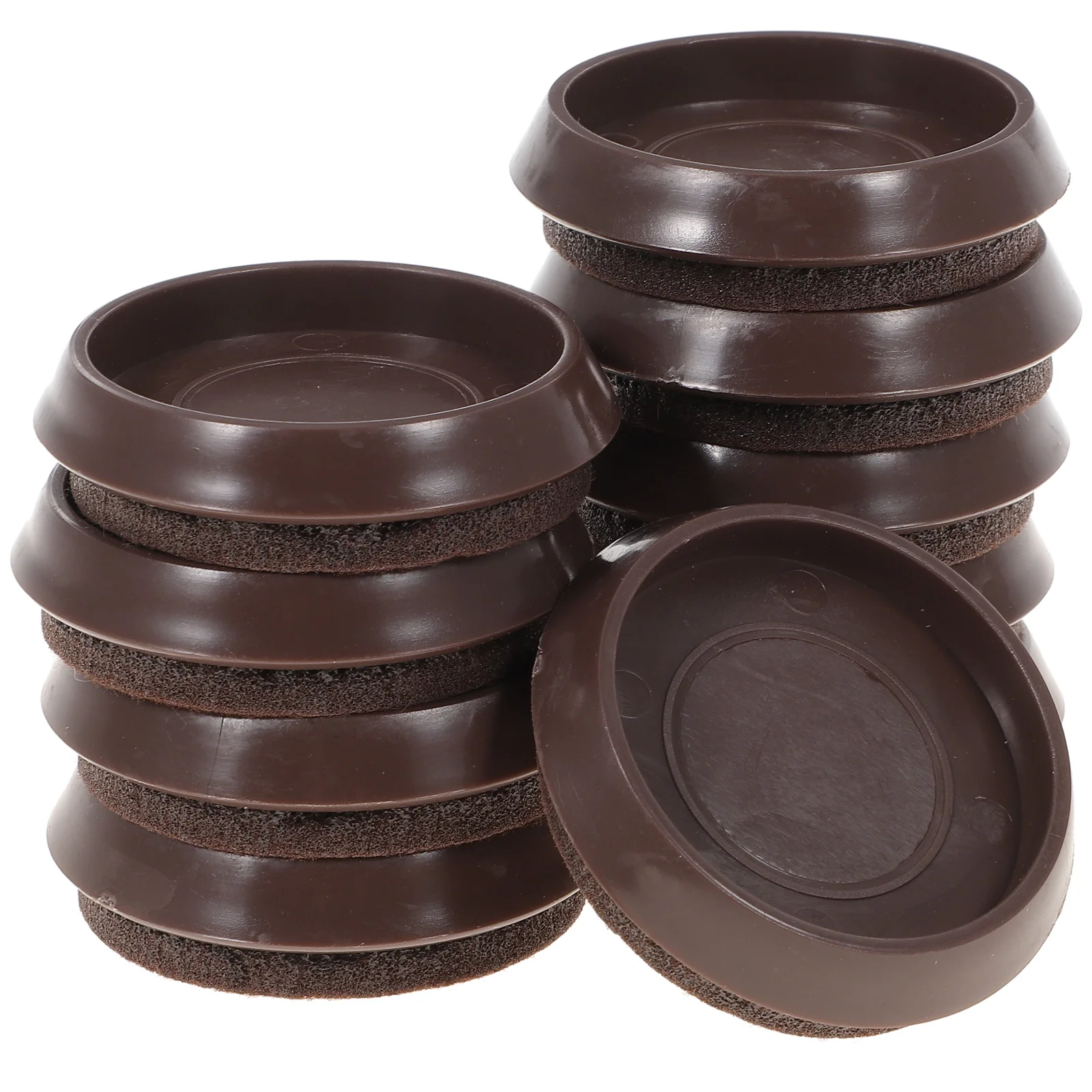 

Furniture Caster Cups Chair Floor Pads Round Hardwood Felt Non Cup Protector Bell Replacement Protectors Feet Coaster Stoppers