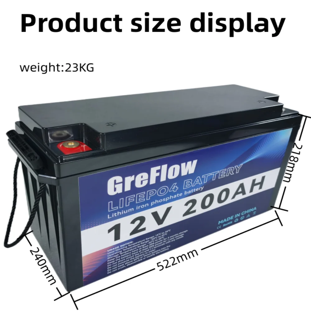 Аккумулятор класса А 6000 + циклов 12 В 48 LiFePO4 литий-ионная батарея для хранения