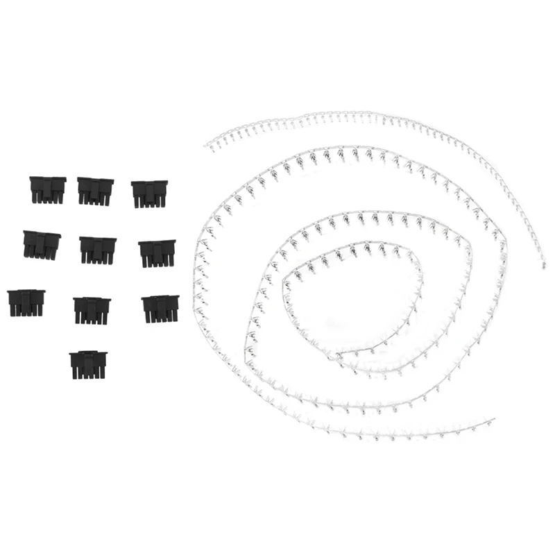 

10Pcs Pcie 5.0 12VHPWR 16Pin 12+4Pin Male GPU Power Cable Connector With Terminal Pins