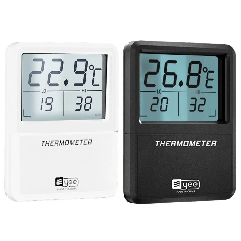

Electronic Aquarium Water Thermometer Easy-to-Read Digital Display Water Temperature Measuring Tool for Fish