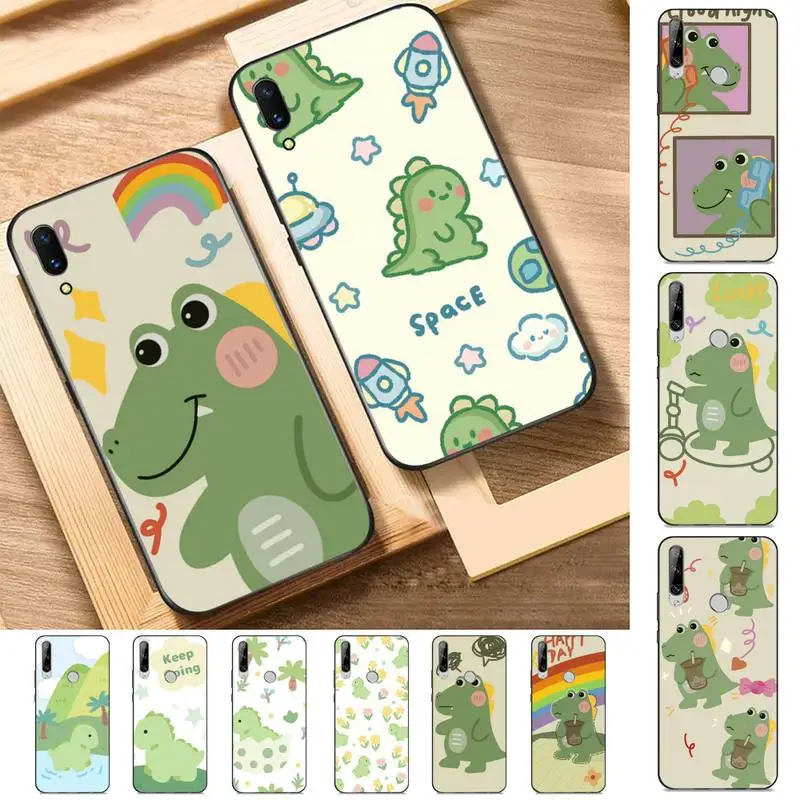 

Cute Animal Dinosaur Phone Case For Huawei Y9 6 7 5 Prime Enjoy 7s 7 8 plus 7a 9e 9plus 8E Lite Psmart Shell