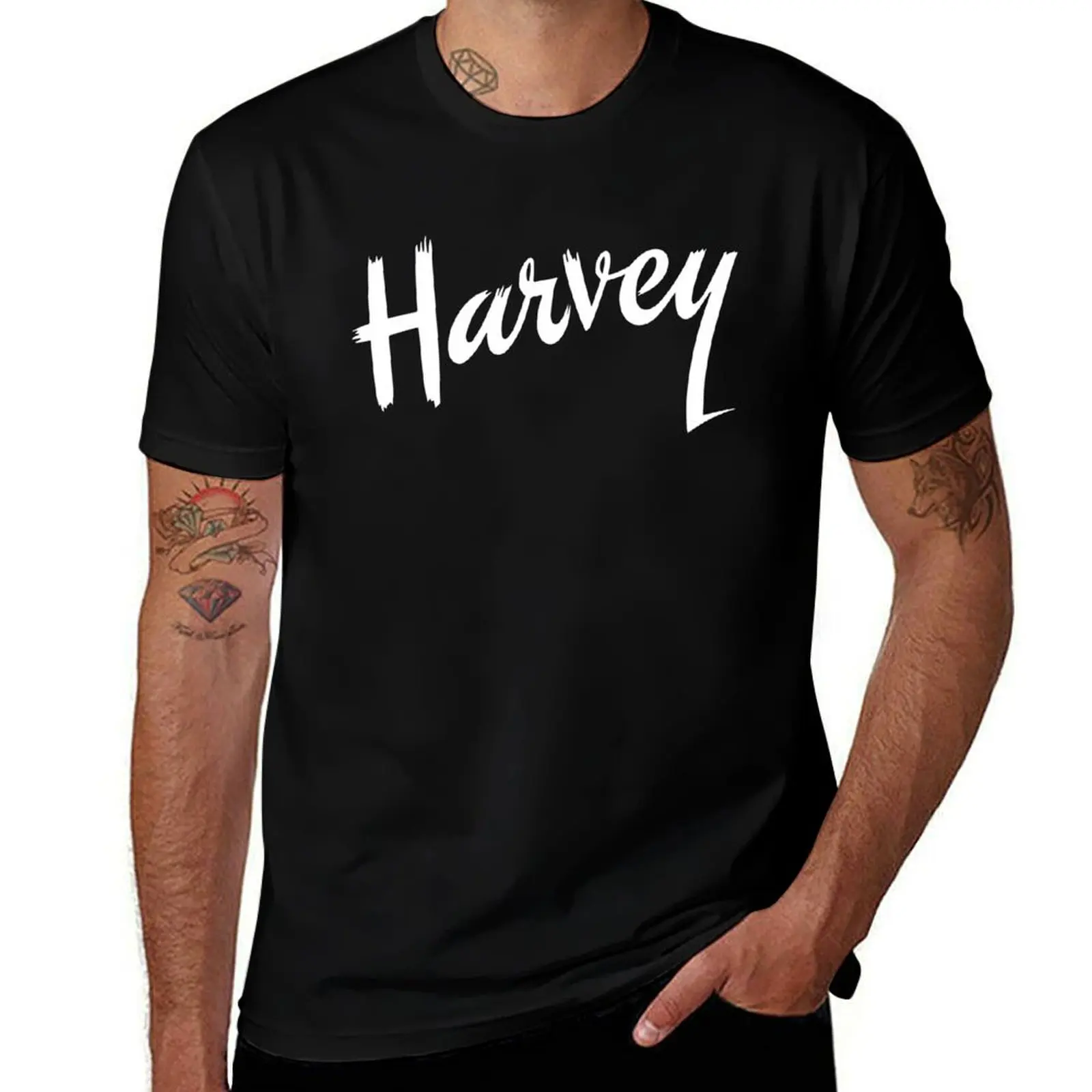 Фото Harvey Titles - Футболка с изображением Джеймса Стюарта из фильма 1950 года, повседневная футболка к Дню Благодарения №1