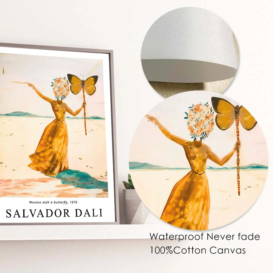 Скандинавские плакаты и печать Сальвадор Дали фрукты Настенная картина на