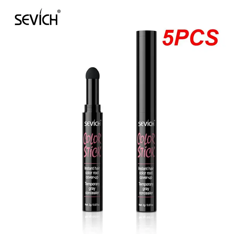 

5PCS Sevich New Hair Shadow Powder 2g Root Cover Up Stick Hairline Edge Control Powder Filling Hair Line Concealer loss Powder