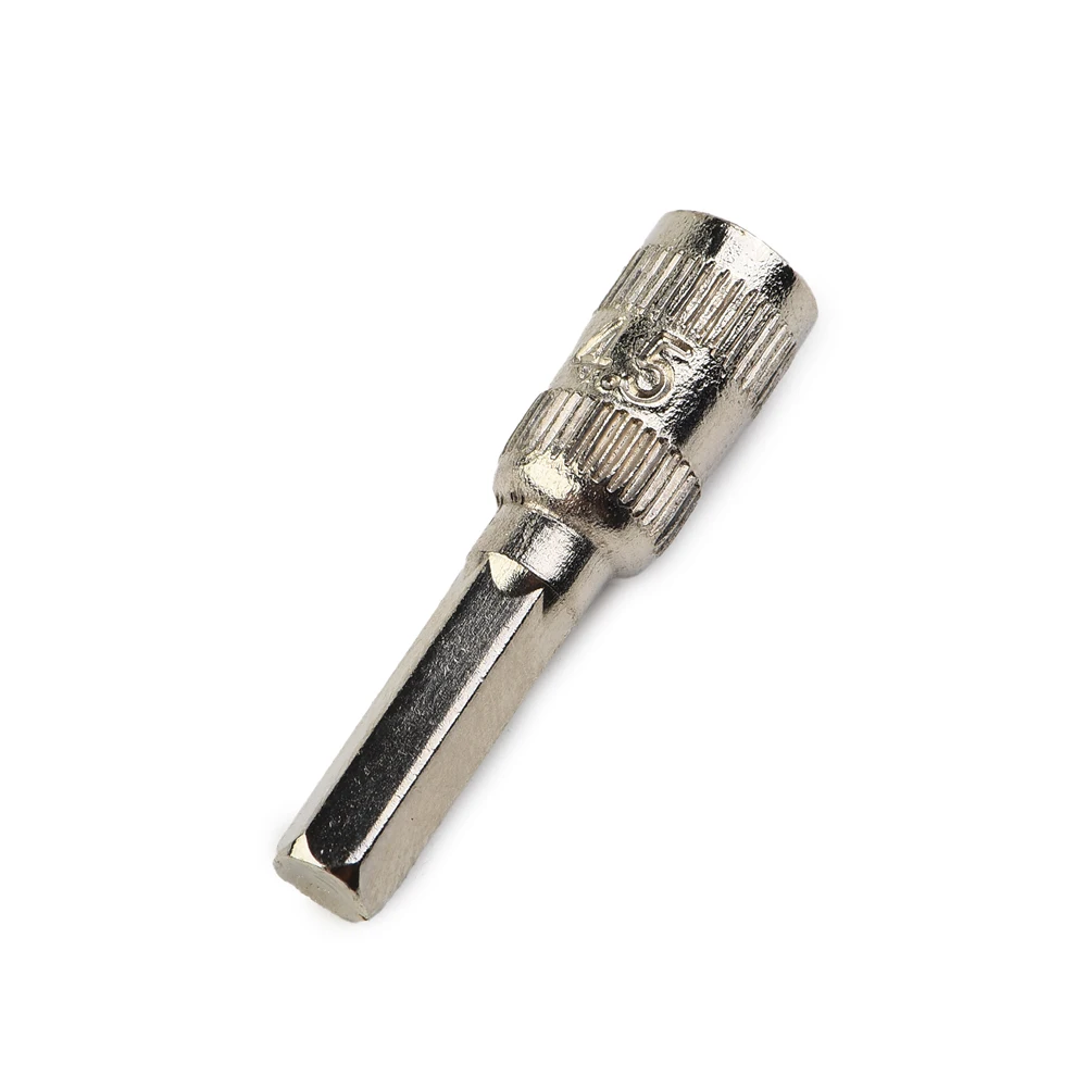 

6pcs/set H4 Hex Shank Driver 6 Point Hex Socket Mutifunction Silver Metal Hand Tool For Car Repairing For Tightening Nuts