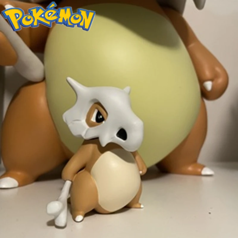 

Pokemon Cubone model small resin hand-me-down kawaii children's toys birthday Christmas gift Japanese animation games around