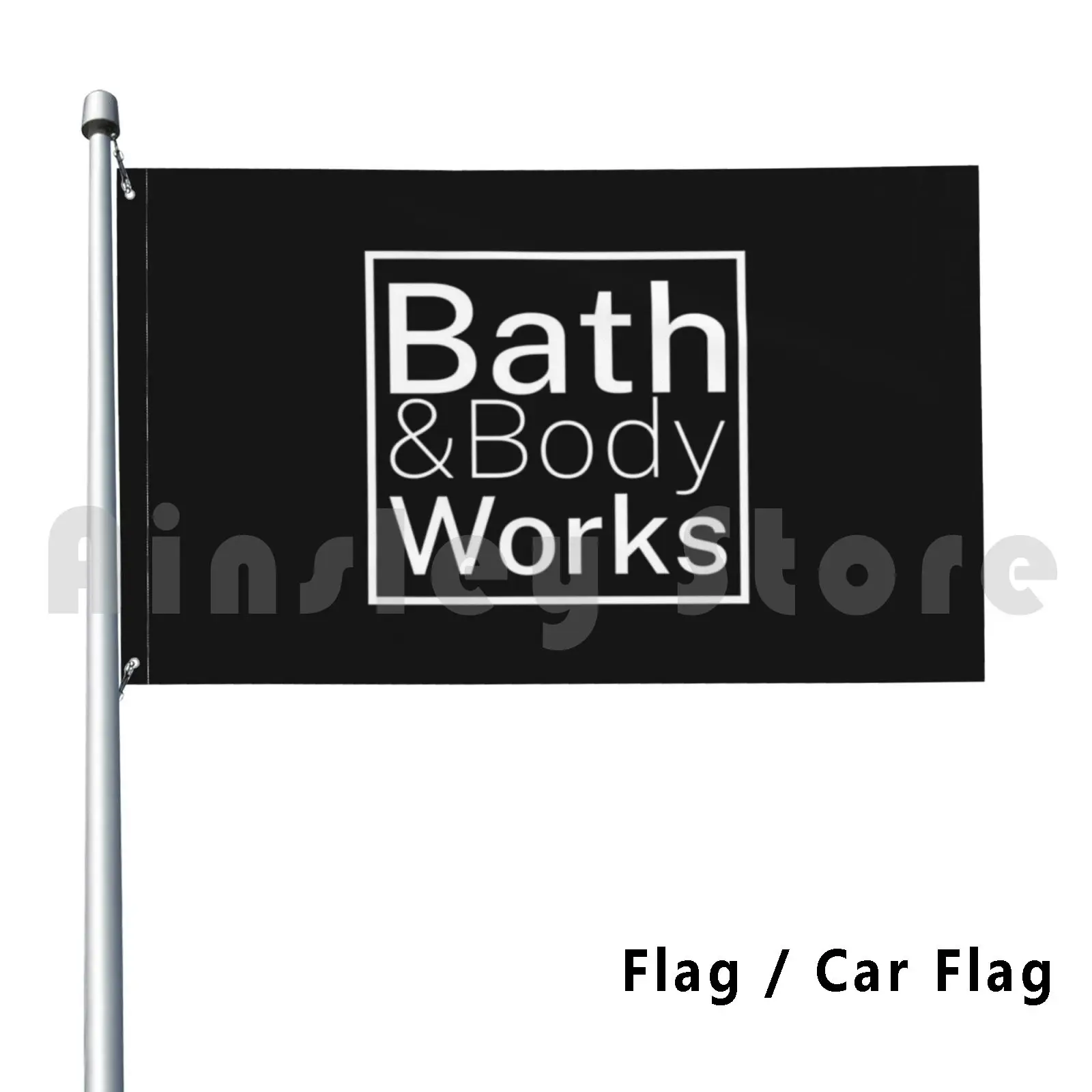 Bat & Body Outdoor Decor Flag Car Flag Bath Works The Shop Secret Beauty Lotion Shower Gel Beutiful Works Lotion