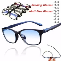reading glasses men anti blue presbyopic eyeglasses antifatigue computer eyewear 0 0 1 0 1 5 2 0 2 5 3 0 3 5 4 0