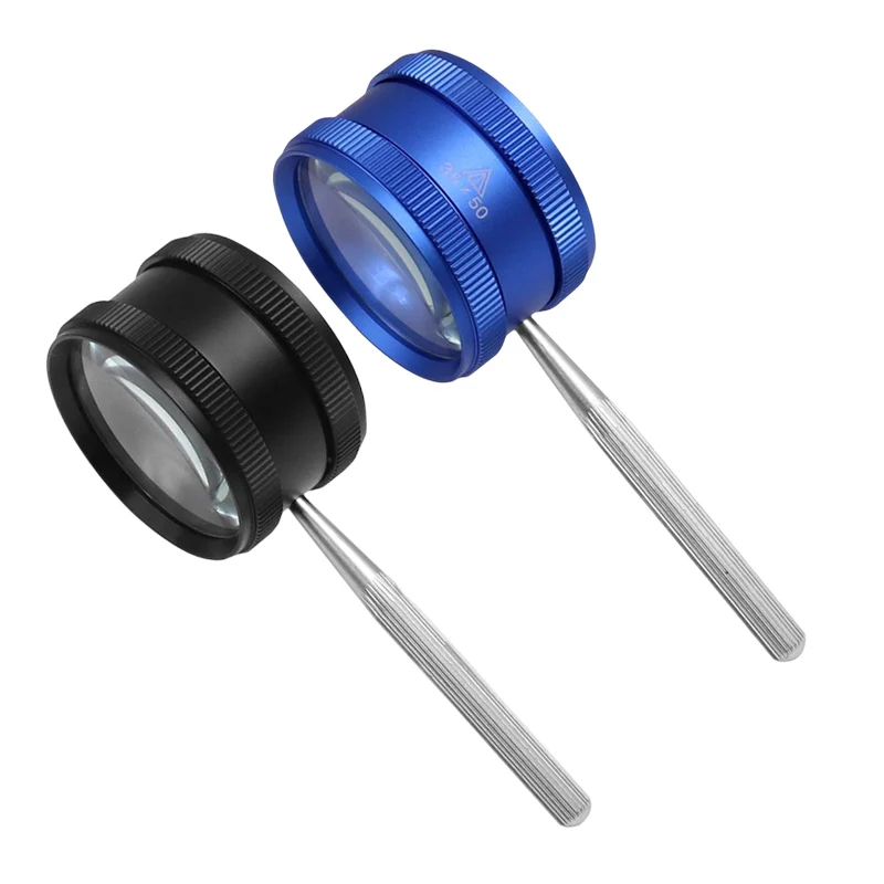 

Ручная металлическая Лупа высокой четкости, 35x50 мм