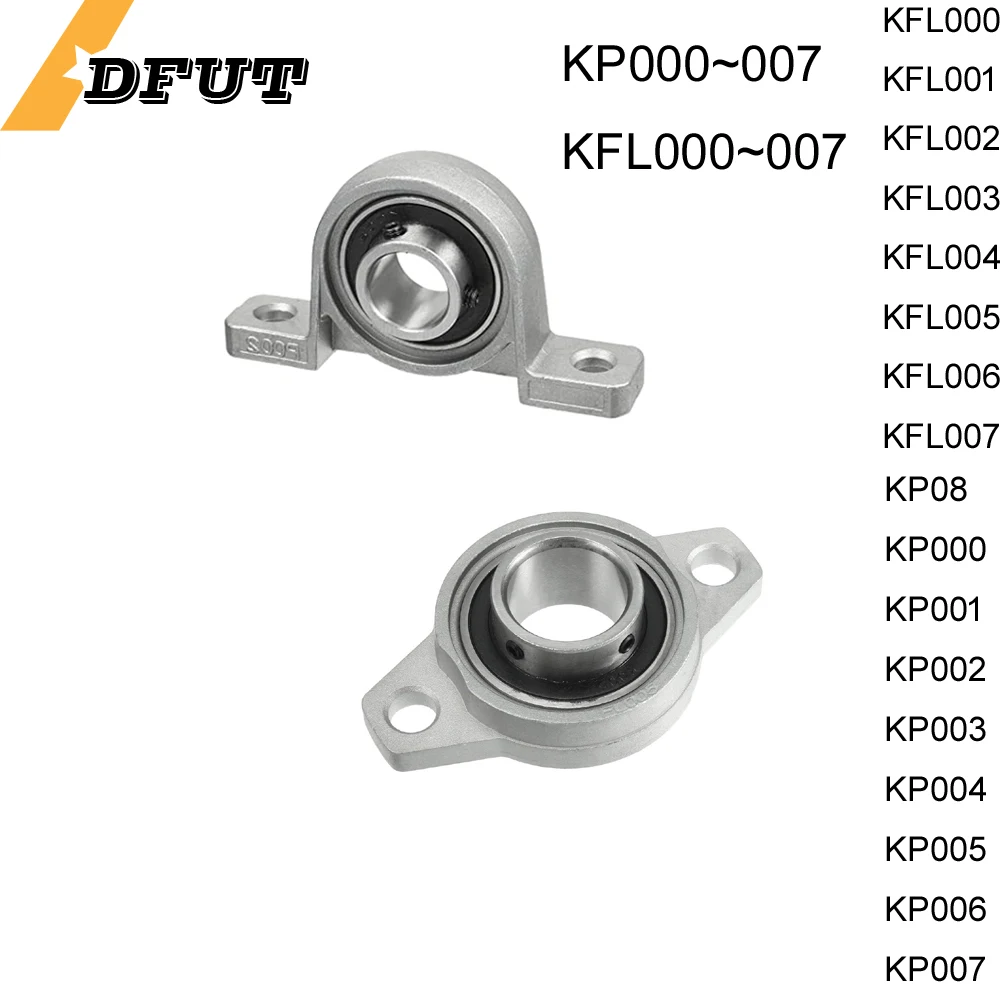 

Pillow Block Bearing, Bearing Steel hickened Mounted Self Aligning Rhombic Bearing KFL08~007 KP08 001 002 003 004 005 006 007