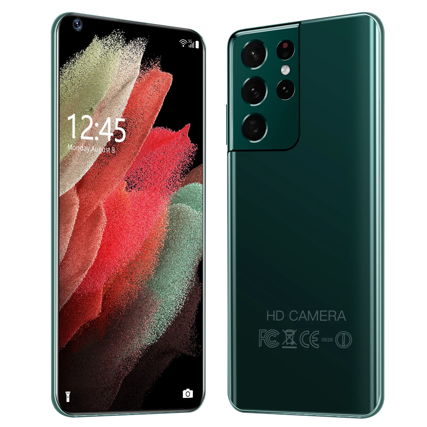 new s22 ultra global version 7 3 inch smartphone 16gb1tb 6800mah 48mp 5g network 10 core unlock phones free global shipping