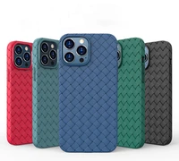 breathable mesh bv grid weave phone case for iphone 14 13 11 12 pro max xr x xs 6 6s 7 8 plus se 2020 slim soft silicone cover