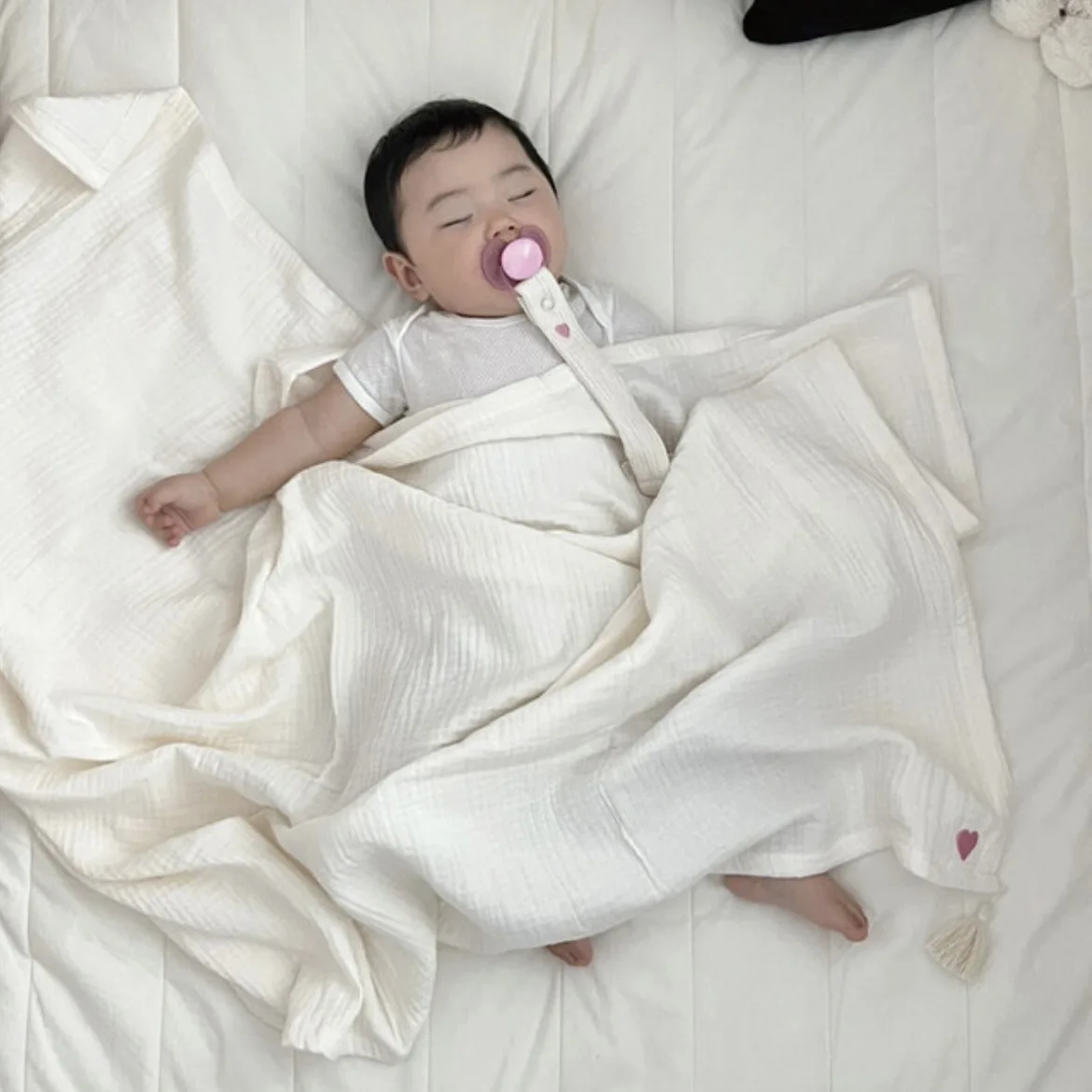 

Детское одеяло для новорожденных 100% органический хлопок Muselina Bebe Algodon муслиновое квадратное одеяло для младенцев нагрудник детское одеяло с кисточками