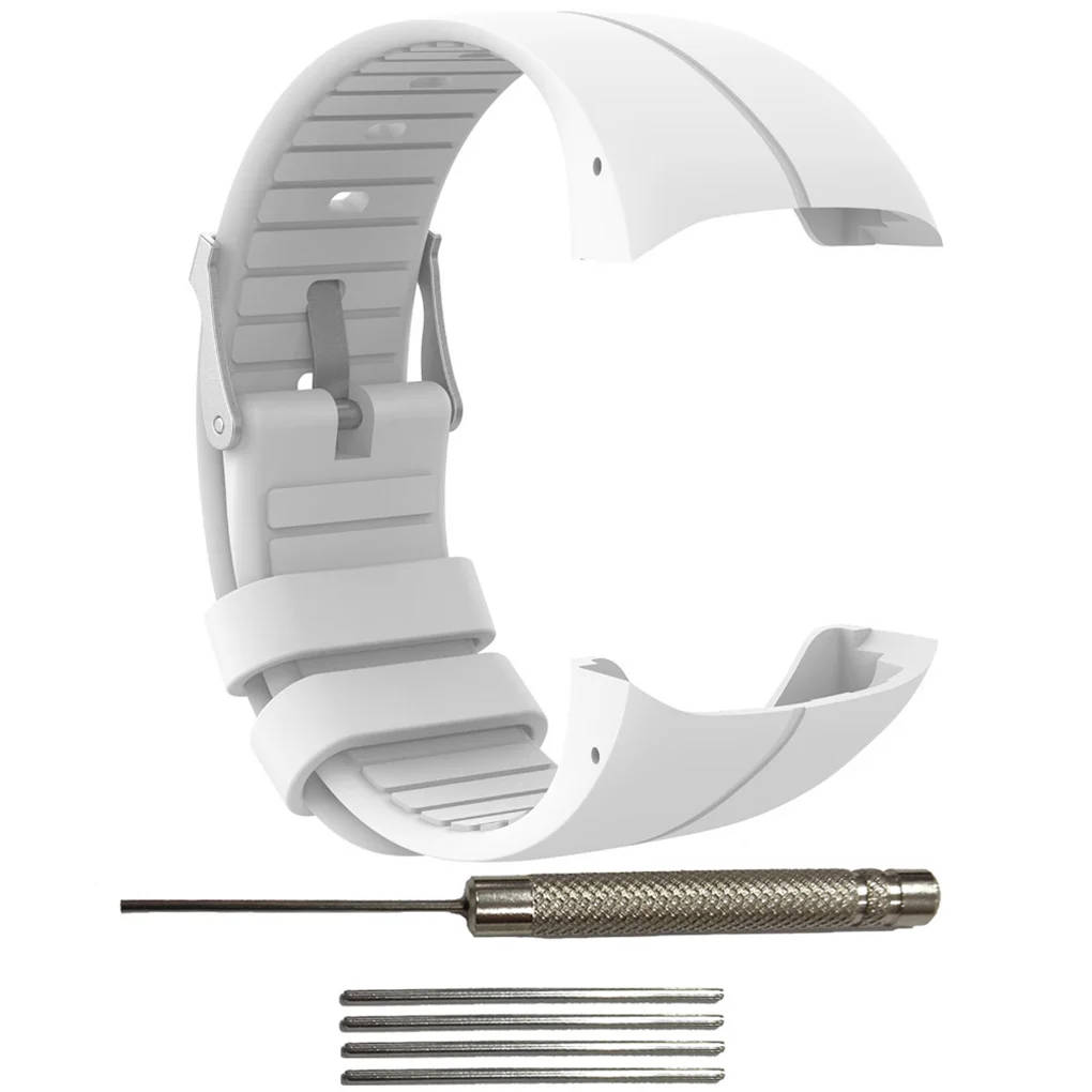 

Силиконовый ремешок, спортивный браслет, запасной ремешок для часов, регулируемый сменный ремешок для часов Polar M400 M430