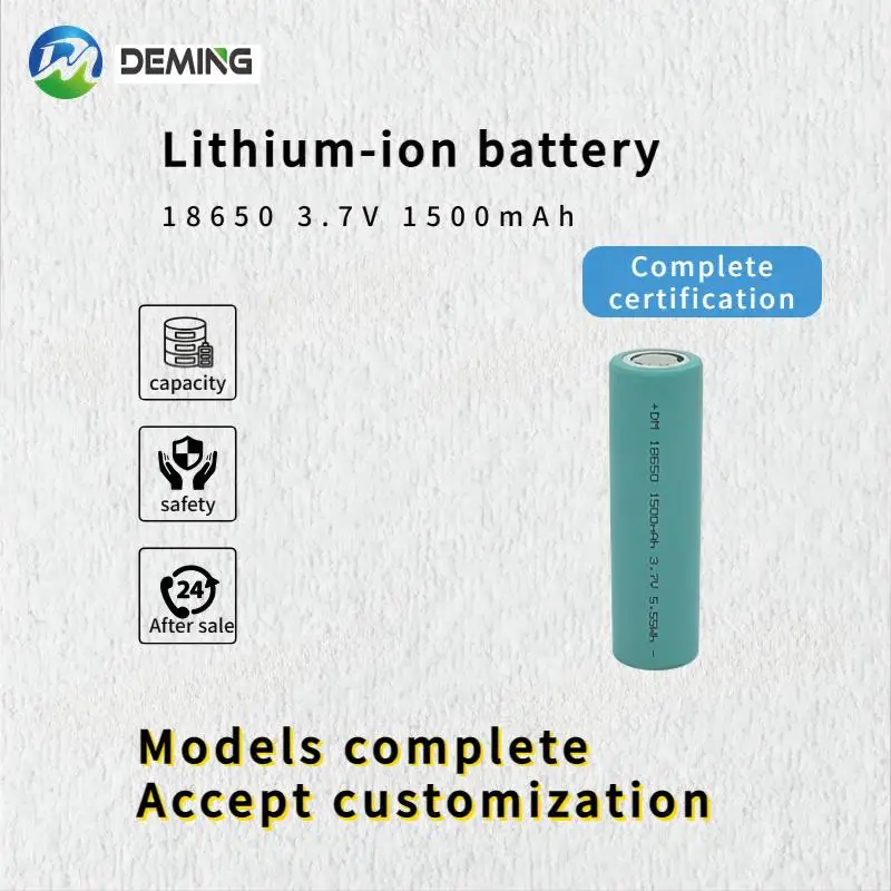 

18650 1500mAh 3.7V Grade A custom color original factory authentic lithium ion cells for digital equipment