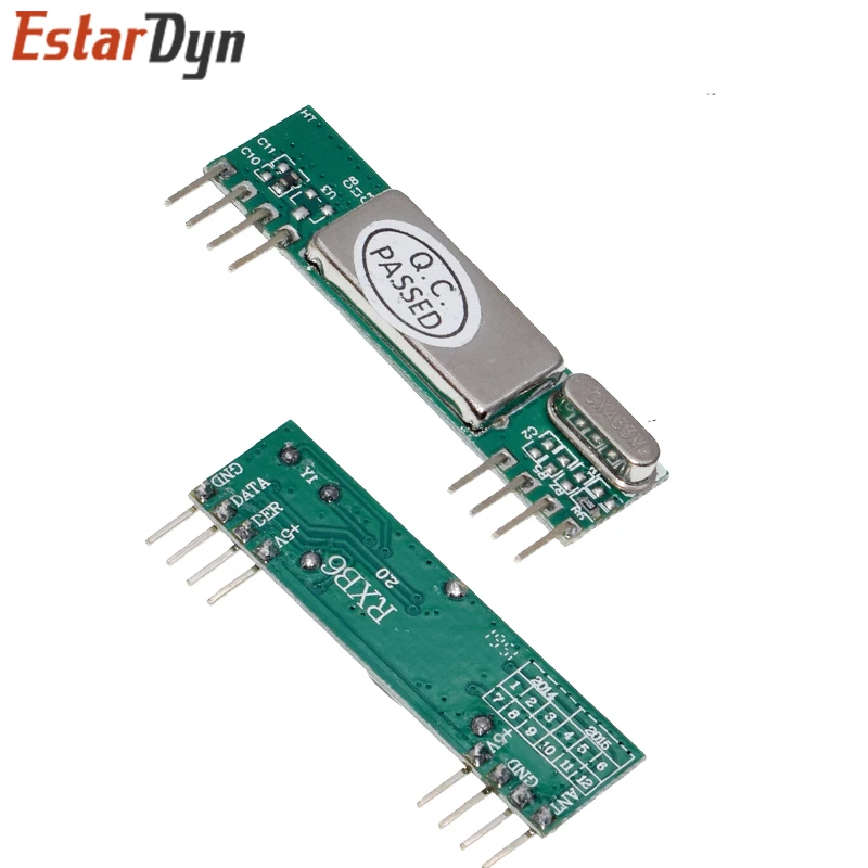 Супергетеродинный модуль беспроводного приемника постоянного тока 3-5 5 В RXB6 433