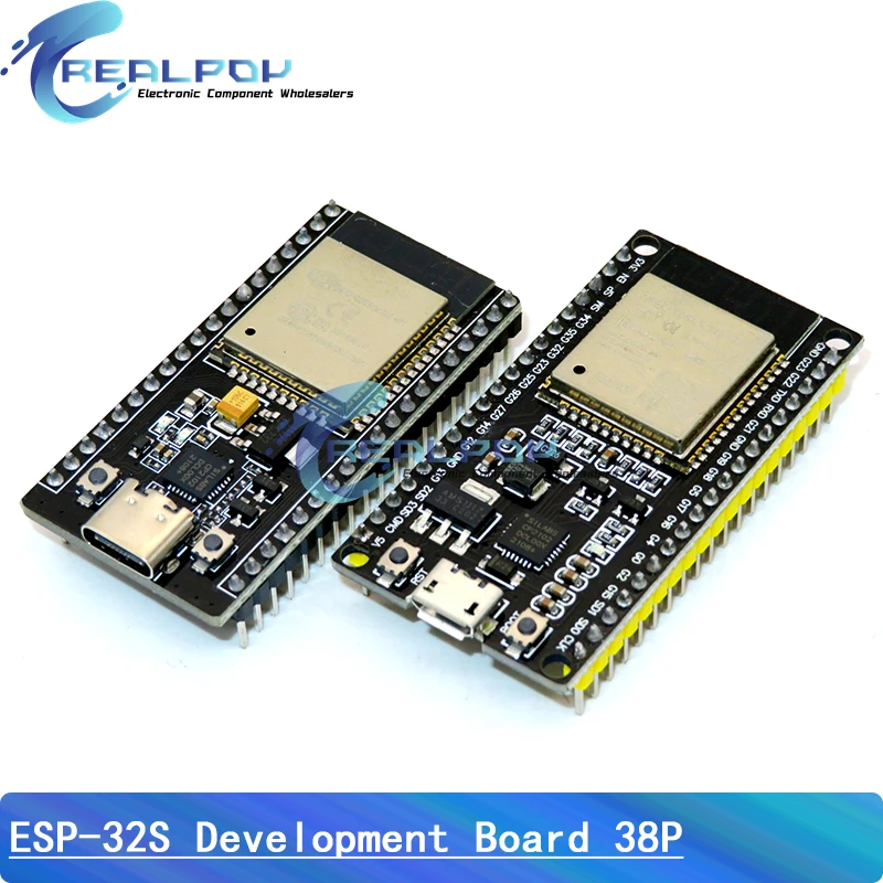 Фото ESP32 Micro / Type-c USB CH340C CP2102 WiFi + Bluetooth сверхнизкое энергопотребление двухъядерная Стандартная плата расширения №4