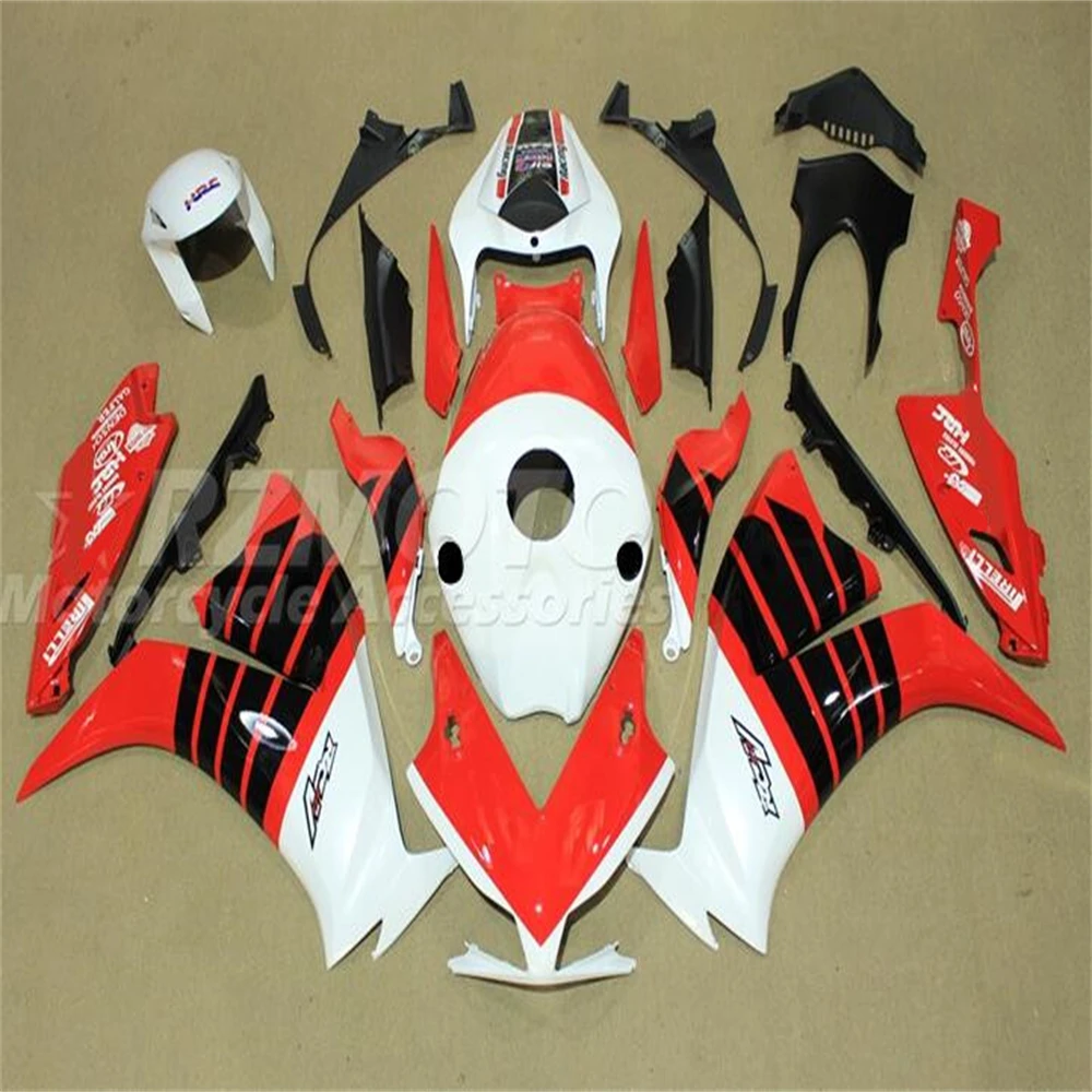 

Новый комплект обтекателей для мотоцикла ABS, подходит для HONDA CBR1000RR 2012 2013 2014 2015 12 13 14 15 16, кузов черного и красного цвета на заказ