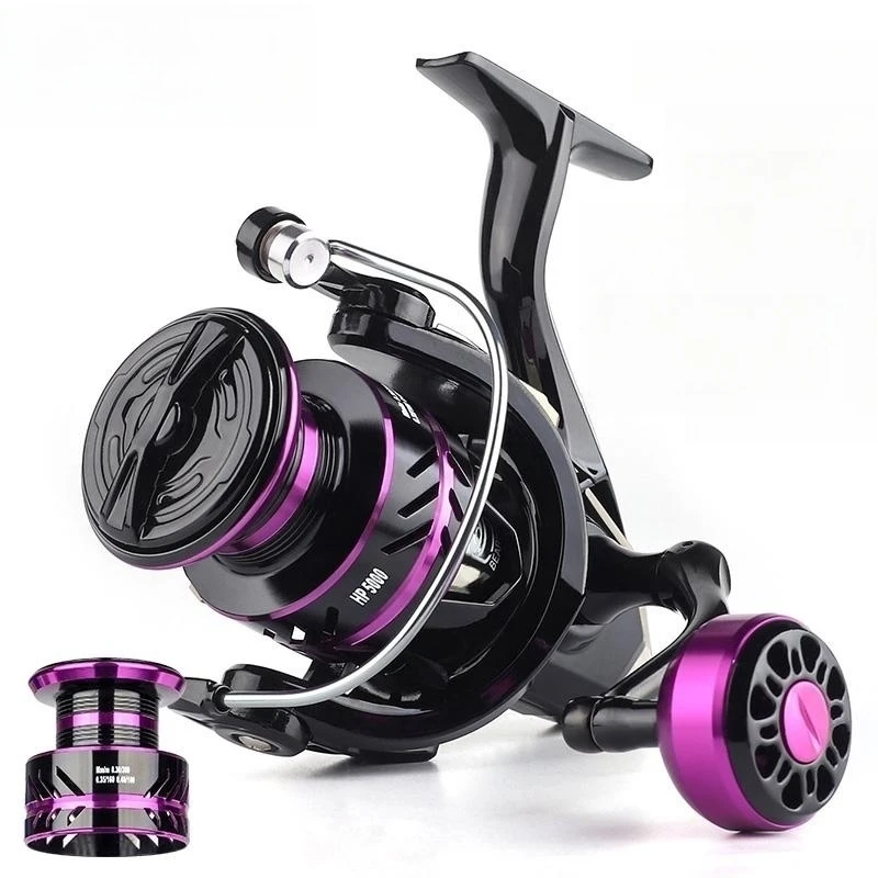 

Spinning Reel HP500-7000 Metal EVA Handle Maximum Resistance 10kg Fishing Accessory Equipment For Fishing Spinning Reels Fishing
