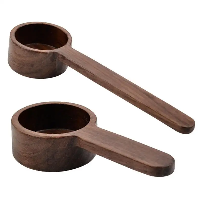 

Ложка Из кофейных зерен, деревянная ложка для канистр, деревянная кофейная ложка, столовая ложка для измерения чая, сахарной муки, специй, ка...