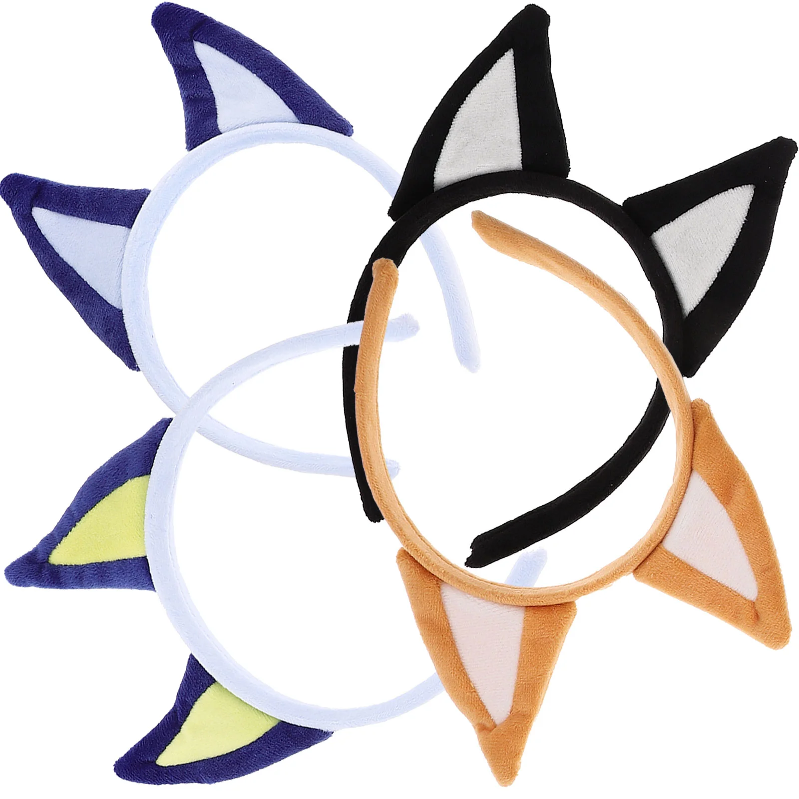 

Cosplay Headband Headbands Women Ears Dog Party Adults Halloween Headpiece Hair Tie