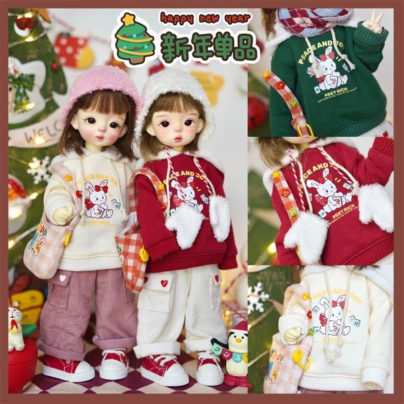 

1/6 Одежда для куклы BJD Толстовка для 1/6 YOSD Милая вязаная кукла аксессуары для одежды DIY подарок