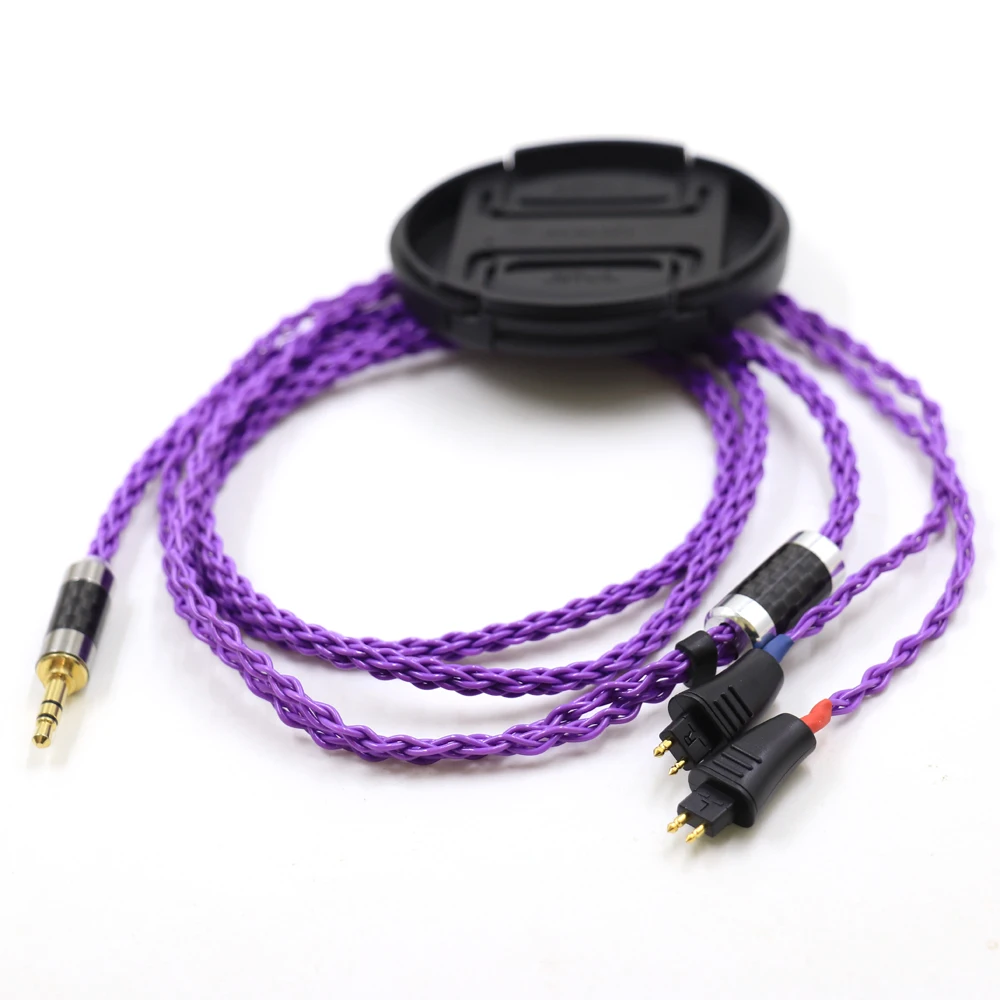 Кабель для наушников Haldane RolandPurple Single Crystal Silver