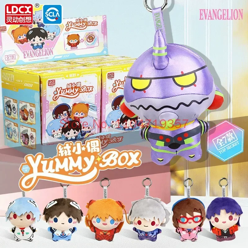 Фото В наличии Оригинальная коллекционная фигурка Ldcx Eva Doll Box, ланч-бокс, блайнд-бокс, ящик с сюрпризами, подвеска, коллекция аниме-персонажей, модель куклы, игрушки, подарок. №1