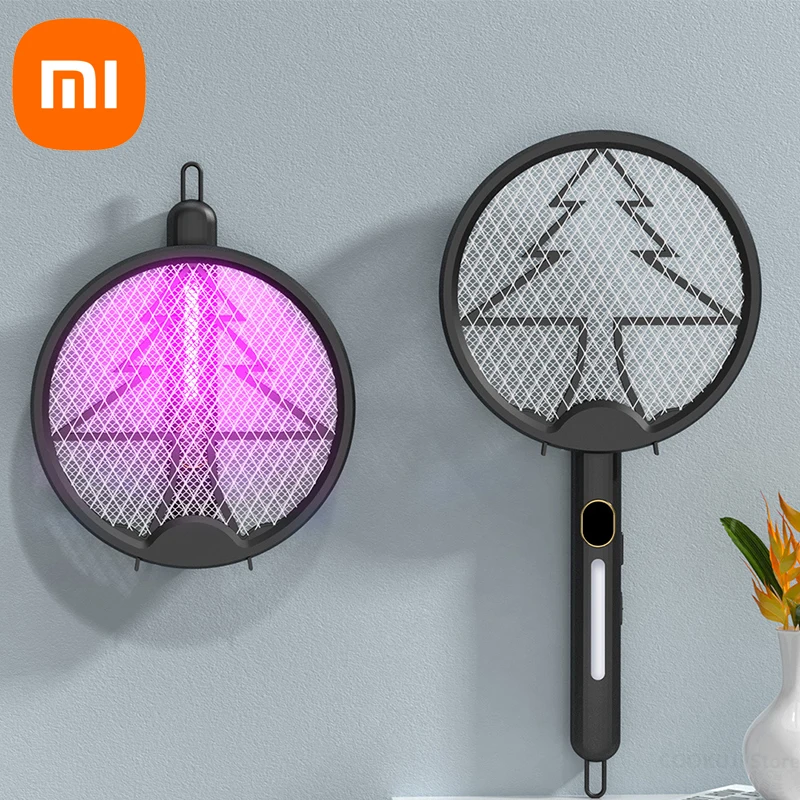 

Электрическая летняя ракетка Xiaomi от комаров, с зарядкой по USB