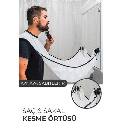 

Практичный фартук для бритья бороды