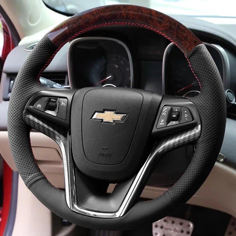 100% подходит для Chevrolet Malibu 2011-2014 вольт 2011-2015 ручная строчка из натуральной