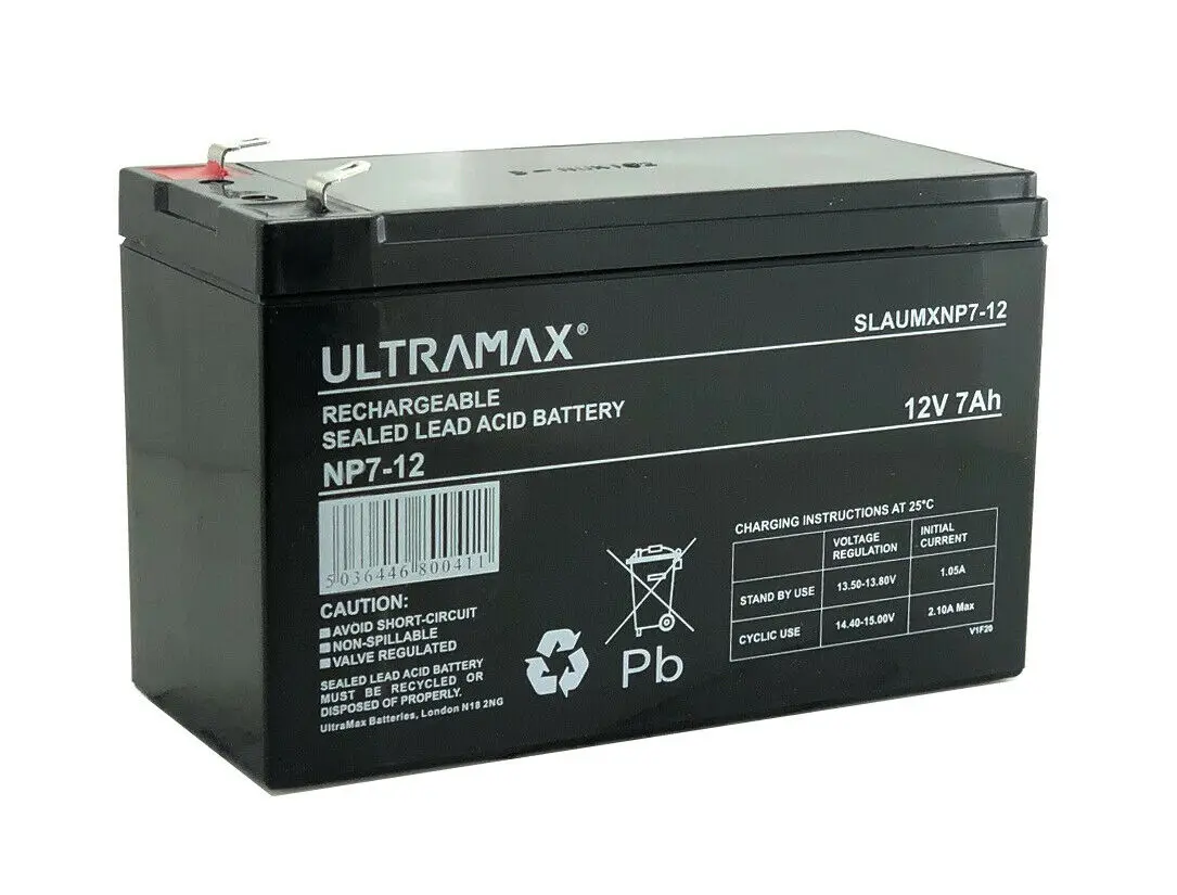 

RBC2 RBC17 Replacement Battery RBC 2 17 for APC UPS - UltraMax 12v 7Ah Battery