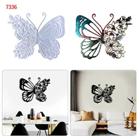 butterfly decoration crystal silicone mold diy butterfly wall hanging pendant tabletop ornament epoxy silicone mold for resin