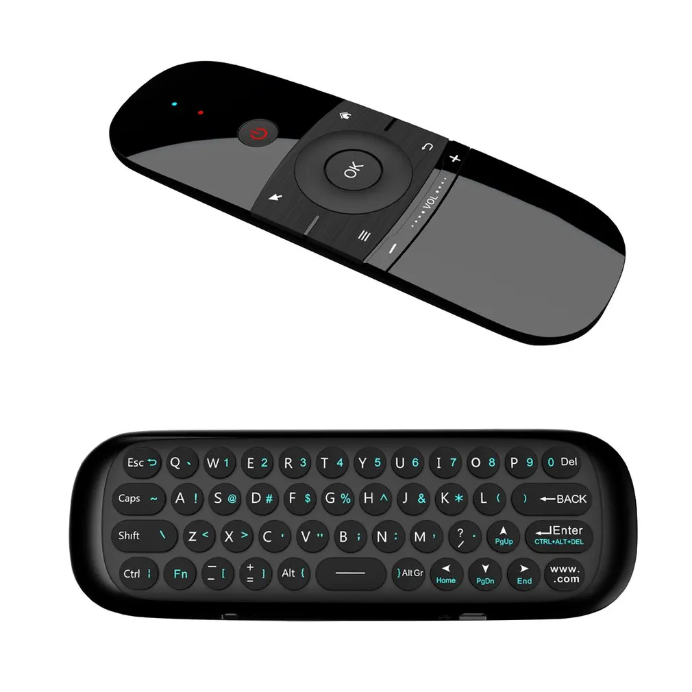 Мини Air Mouse W1 C120 Fly беспроводная клавиатура airmouse для 9 0 8 1 Android TV Box/PC/TV Smart