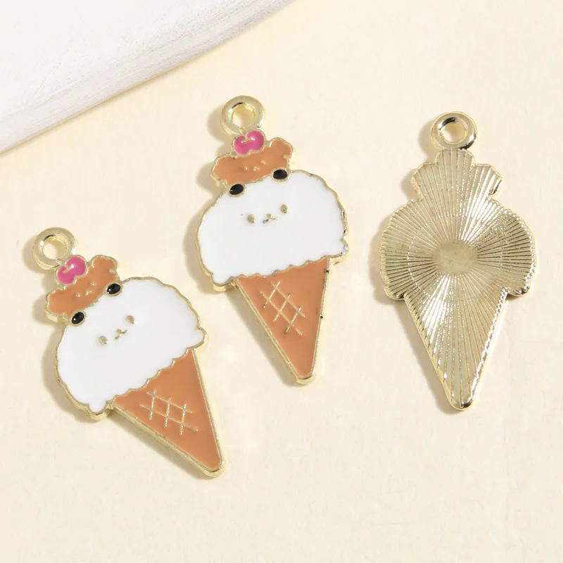 10 шт. подвеска в виде медведя 30 х14 мм