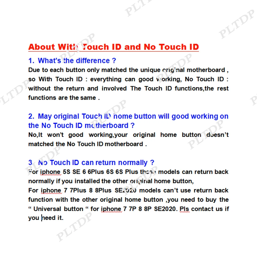 Для iphone 6 Заводская разблокированная оригинальная материнская плата с/без Touch ID