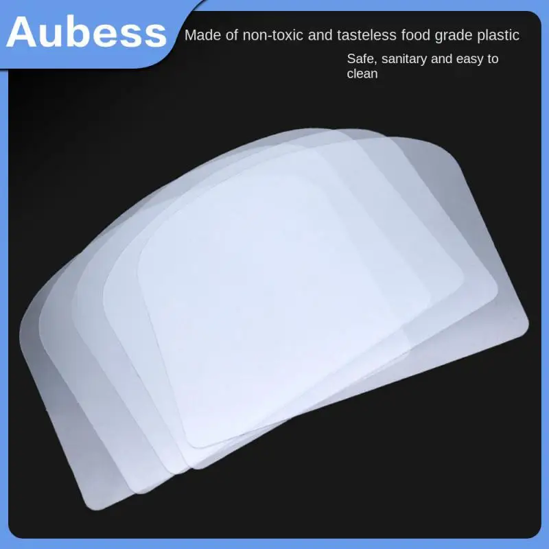 

Durable Dough Scraper Plastic Bread Pasty Scraper Hygienic Cake Blade Non-toxic Cake Tool Food-grade Pastry Slicer Transparent
