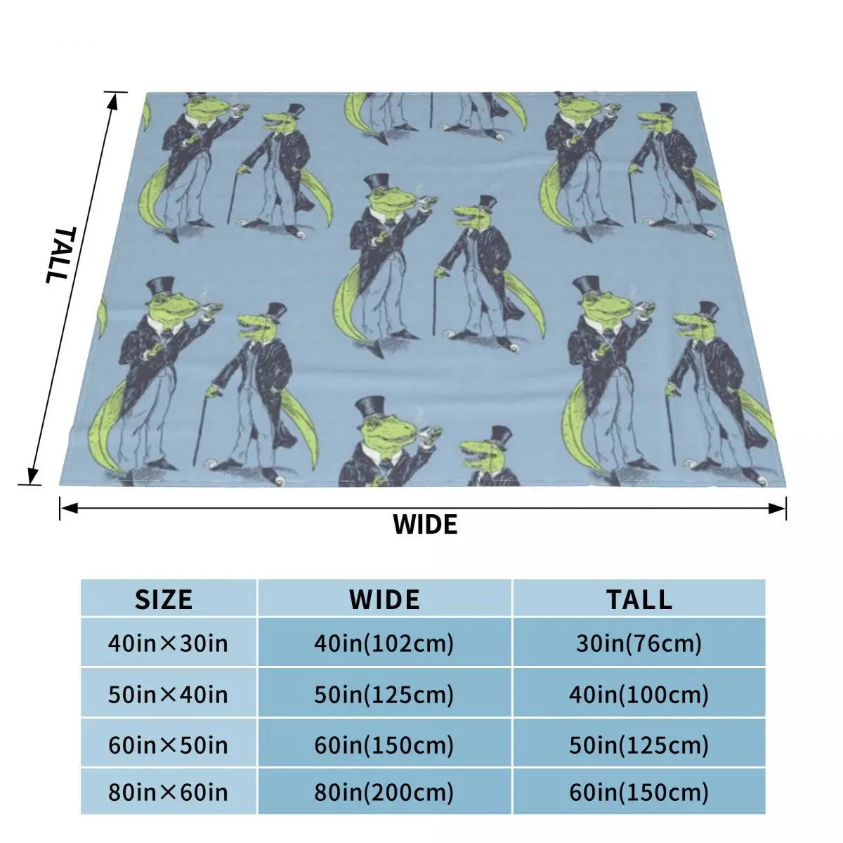 Ультрамягкое Флисовое одеяло Tea Rex And Velo Sir Raptor