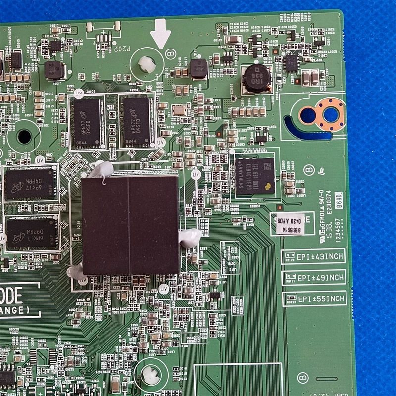 Хорошее тестирование материнской платы LG 55UH6500-CB 55UH6500 EAX66752804 (1 2) материнская плата
