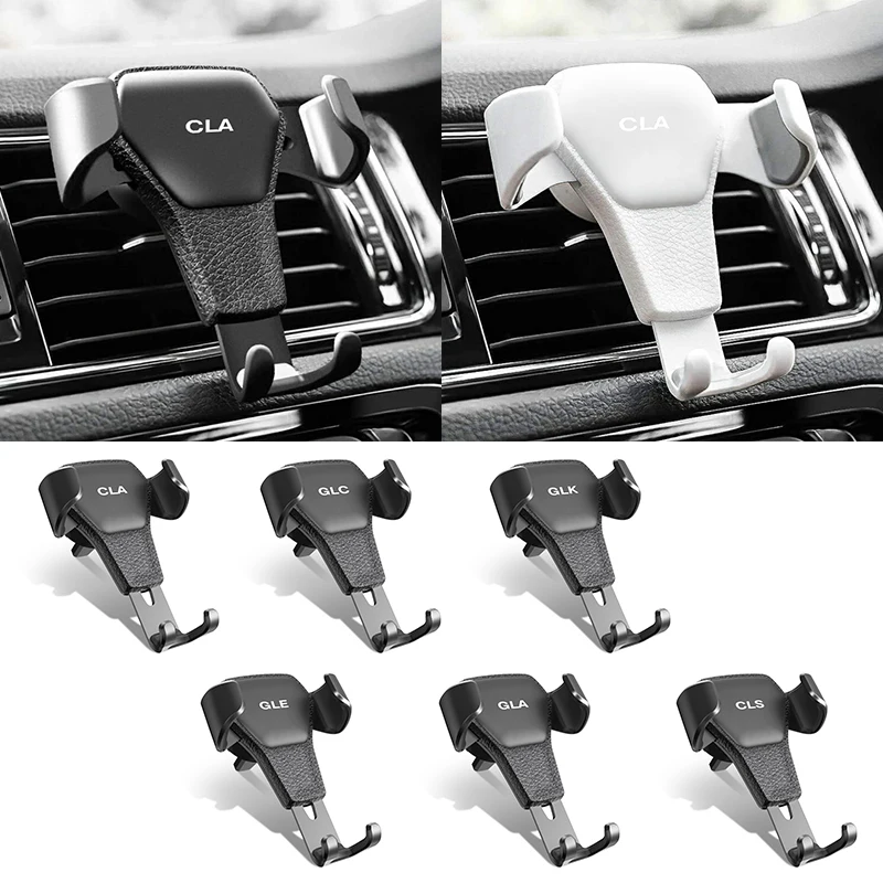 

Car Mobile Phone Holder Air Vent Clip GPS navigation for Mercedes Benz AMG CLA CLS F015 F125 GLC GLE GLS GLB GL GLA GLK G-Code