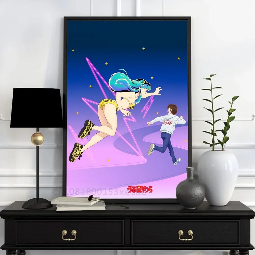 Anime U-Urusei Yatsura Poster Paper Print Home Living Room Bedroom Entrance Bar Cafe Art Painting Decoration