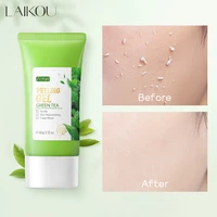facial exfoliating peeling gel face scrub moisturizing whitening green tea remove blackhead acne detoxifies cleanses all skin