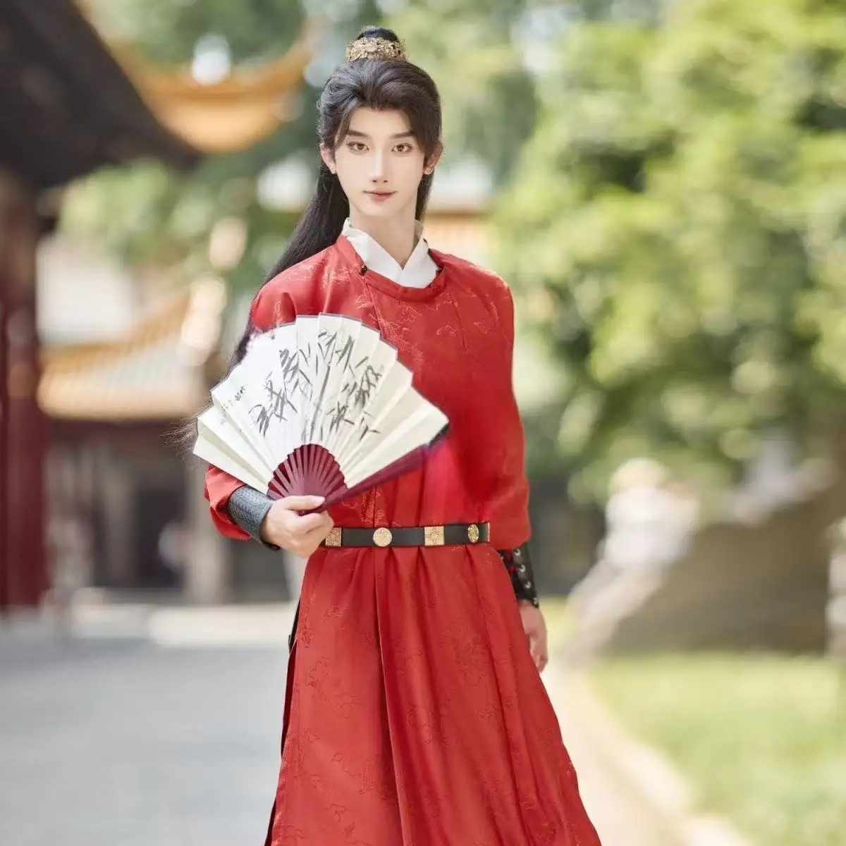 Мужское традиционное китайское платье ханьфу